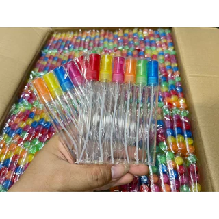 ขวดเปล่า หลอดเปล่า ขนาด 10 ML ขวดแก้ว ขวดปากกา คละสี 1 โหล