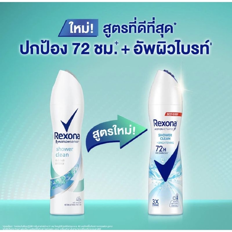 Rexona Spray เรโซนา สเปรย์ลดเหงื่อและระงับกลิ่นกาย 135 ml.