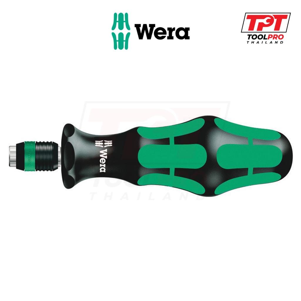 Wera ด้ามไขควง 816R 119mm Rapidaptor Bitholding Screwdriver (05051462001) 816 R