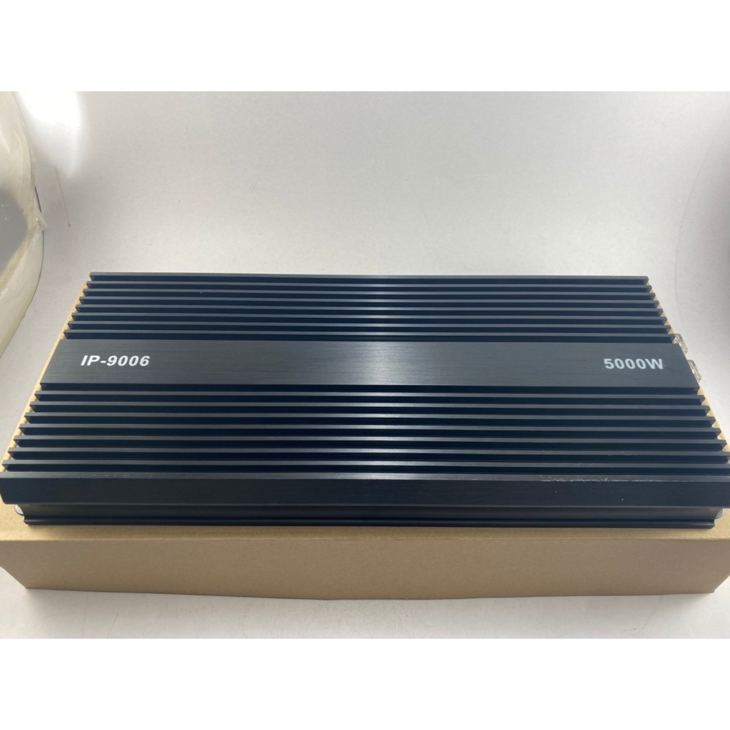 เพาเวอร์แอมป์Class D มัดไฟ6แกน รุ่น IP-9006 5000w ขับ 12"-15" เสียงหนักแน่น