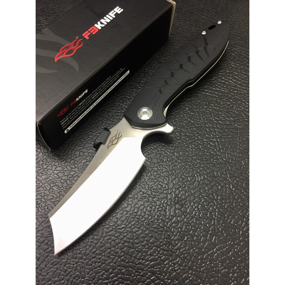 มีดแคมป์ pocket knife Firebird Ganzo FH81 ของแท้ 100% ใบ 3.6" เหล็ก D2, Liner lock ด้าม G10 มีดเอนกป
