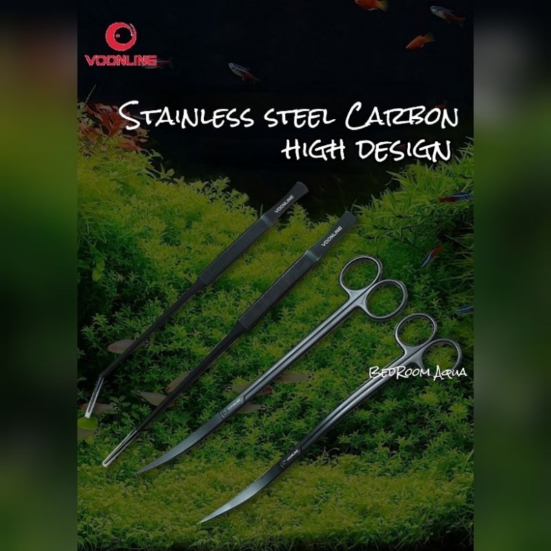 อุปกรณ์ ฟอร์เซป Forceps Stainless steel Carbon high design by VOONLINE