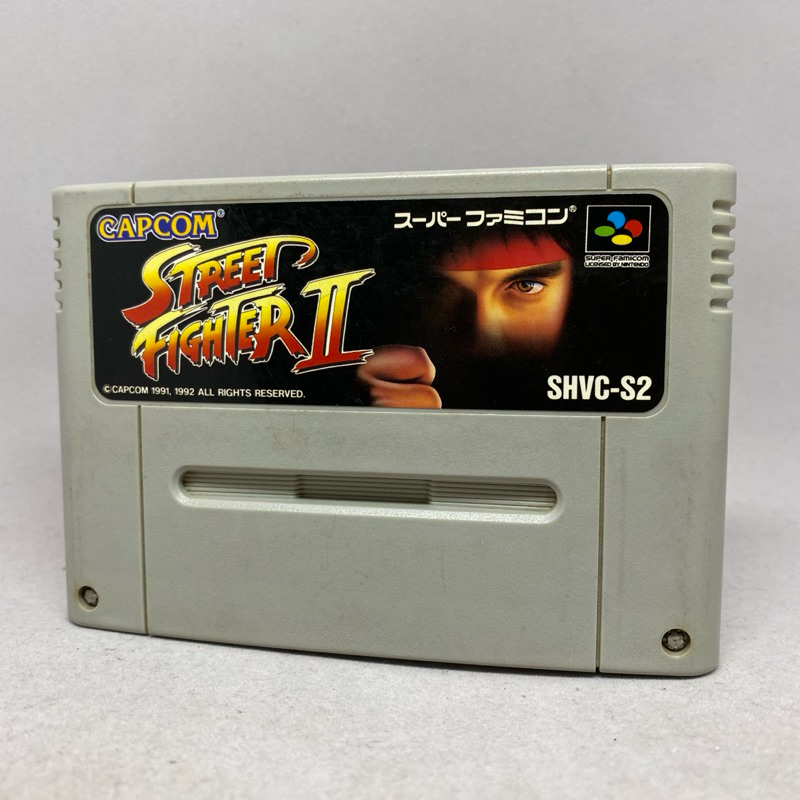 Street Fighter 2 The World Warrior | ตลับเกมส์แท้ Nintendo Super Famicom | SFC | Japan | SHVC-S2 | ใ