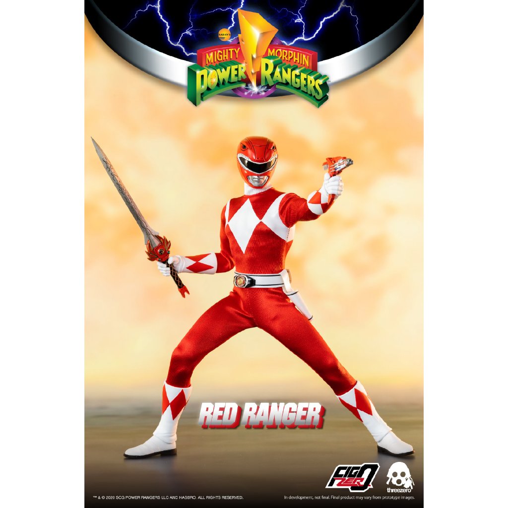 Threezero 1/6 : Mighty Morphin Power Rangers- Red Ranger 3Z01950W0