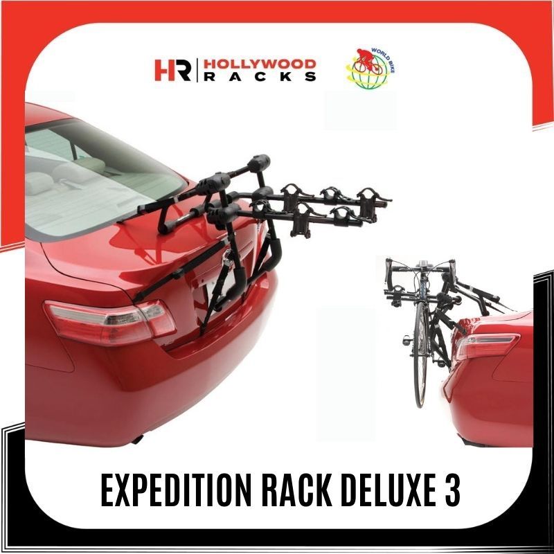 แร็คจักรยานติดรถ Hollywood รุ่น Expedition F6 Trunk