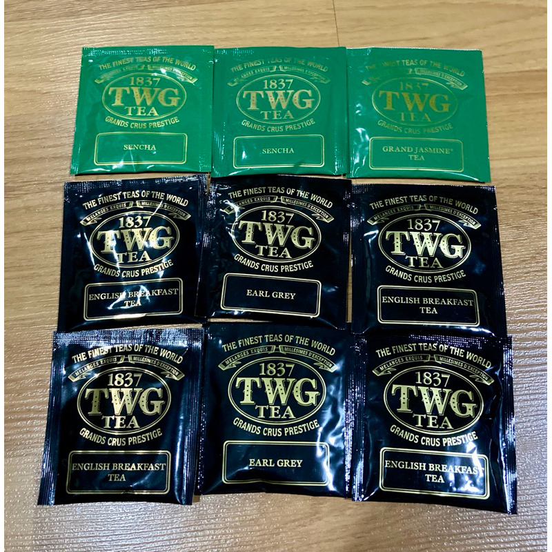ชา TWG Tea 1837 ชาซอง แบ่งขาย หลากรส ขนาด 2.5 กรัม ชาพรีเมี่ยม แบรนด์ดังจากสิงคโปร์