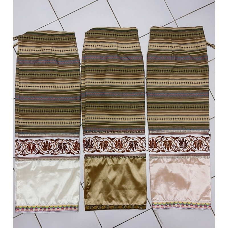 ซิ่นลายบัว ราคา399บาท พร้อมส่ง