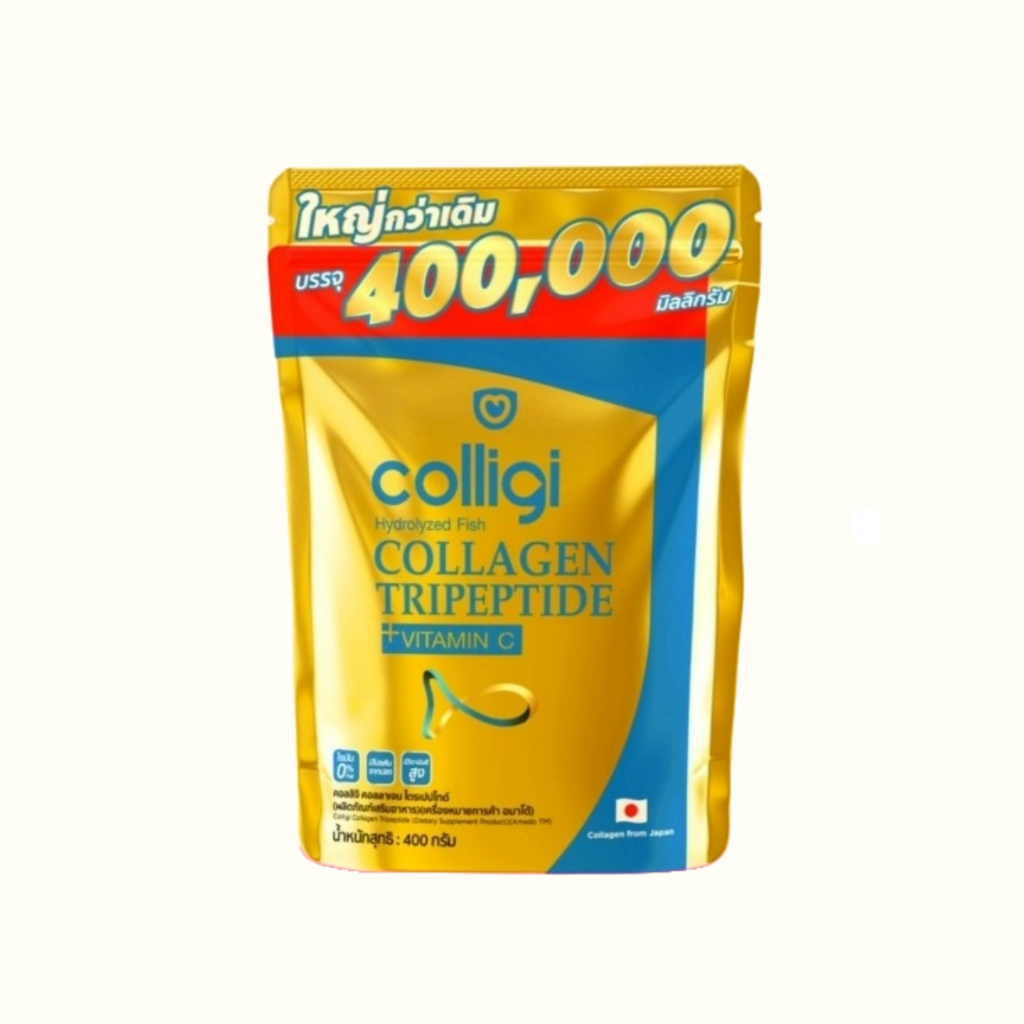 Amado Colligi Collagen 400g 1 ถุง - อมาโด้ คอลลิจิ คอลลาเจน 400g 1 ถุง