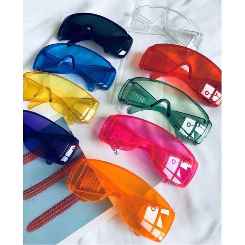 พร้อมส่ง แว่นสงกรานต์ แว่นแฟชั่น กันน้ำ ส่งจากไทยย