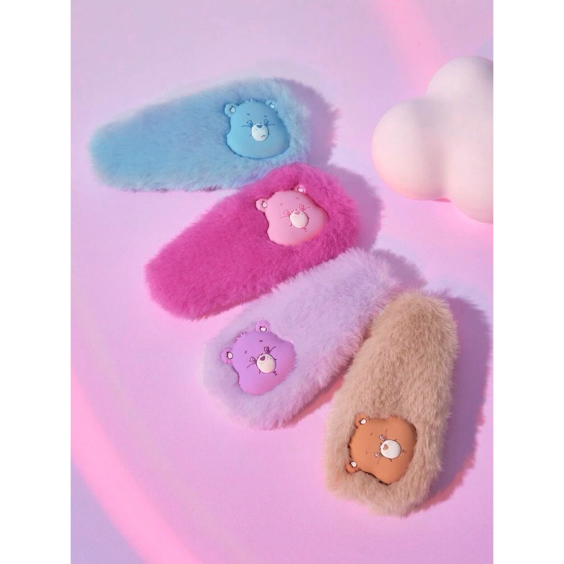 [Care Bears Collection] กิ๊บติดผมแคร์แบร์ 4ชิ้น