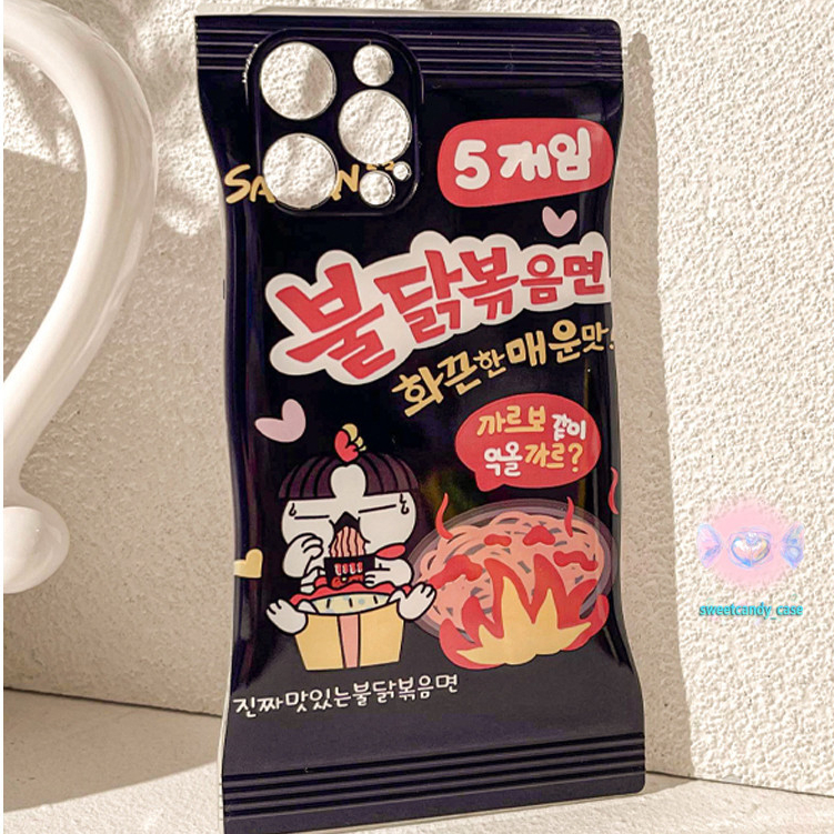 [ราคาโปรโมชั่น] ตุรกีก๋วยเตี๋ยวถุงขนมเคสโทรศัพท์ใช้งานร่วมกับiPhone 11 14 12 13 Pro Max X Xr xs Max 7 8 14 Plus SE 2020