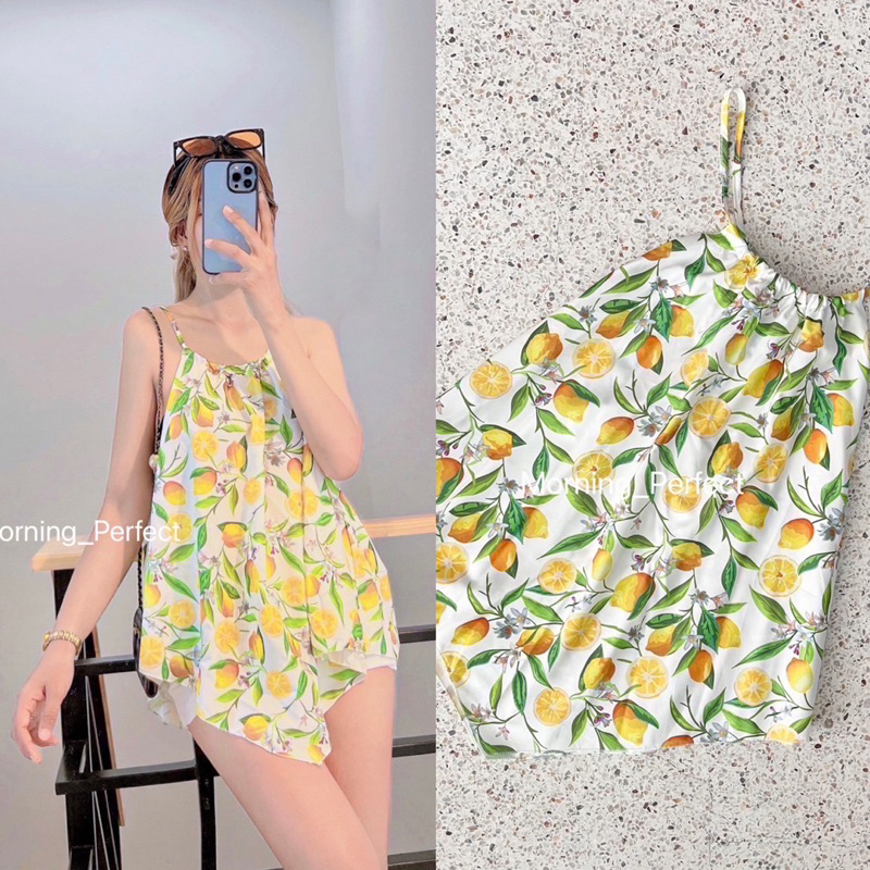 M06 เสื้อสายเดี่ยวคล้องคอป้ายMorningperfect