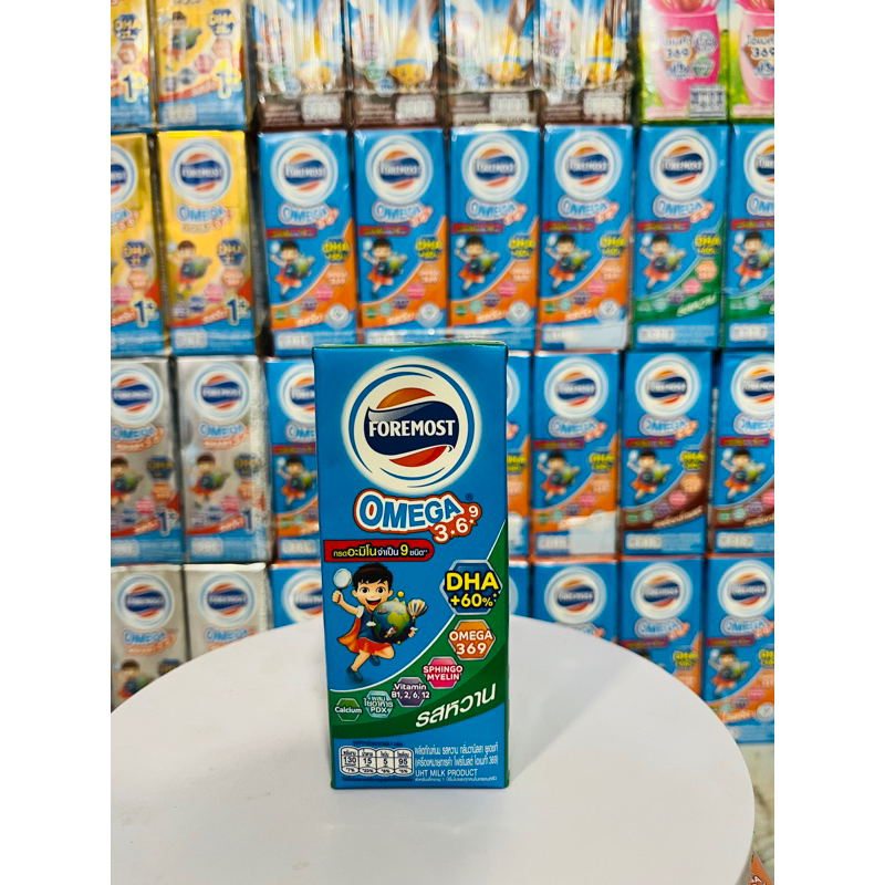 นมโฟร์โมสต์โอเมก้า369รสหวานกลิ่นวนิลา