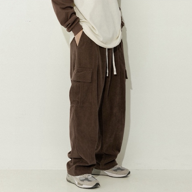 กางเกงคาร์โก้ corduroy cargo pants ลูกฟูก
