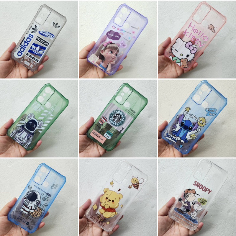 🔥รุ่นใหม่🔥Vivo​ เคสใสลายการ์ตูนมีกันกระแทกมุม V30 V30pro(5g) V29(5g) V25(5g) V23(5g) V23E ลายน่ารักๆ