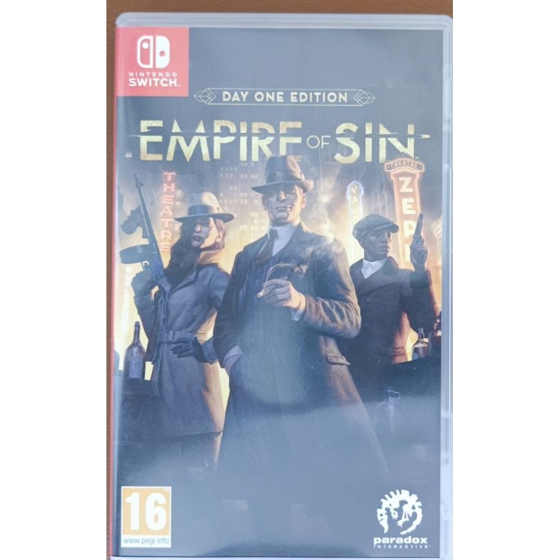 NSW Empire of Sin Day One Edition Nintendo Switch 
แผ่นเกมส์แท้
มือสอง ของแท้คะ