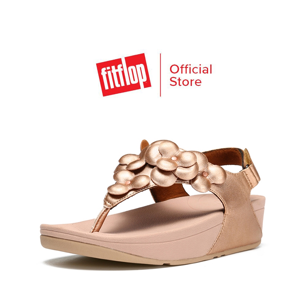 FITFLOPS FINO BAUBLE-BEAD TOE-POST รองเท้าแตะแบบหูหนีบผู้หญิง รุ่น HI9-675 สี Golden