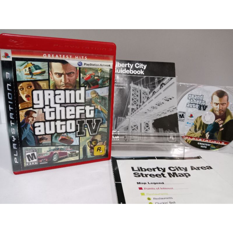 แผ่นเกมส์ Ps3 - GTA : IV / Grand Theft Auto IV (Playstation 3) (อังกฤษ)