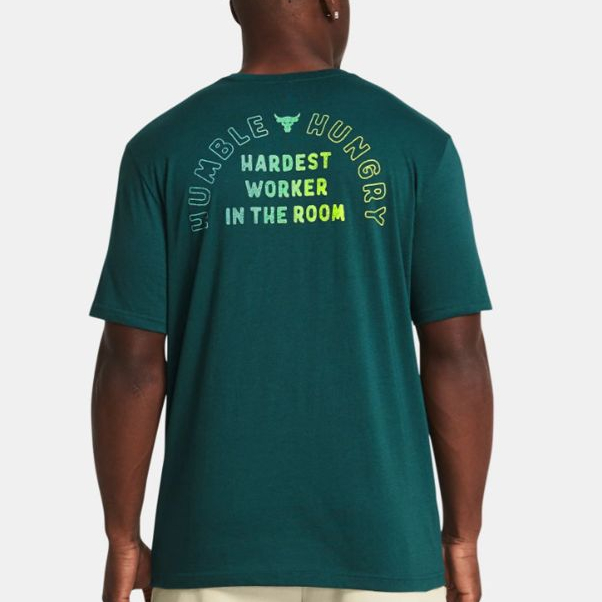 เสื้อยืด Under Armour Project Rock H&H Graphic Short Sleeve เสื้อยืด UA สินค้าแท้ 100%