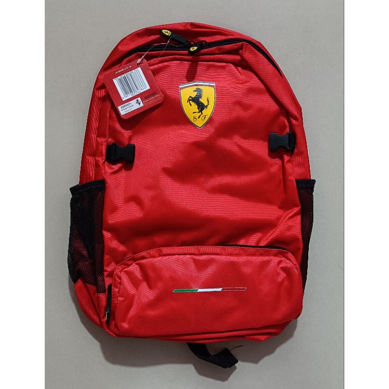 กระเป๋าเป้สะพายหลัง Ferrari แท้ สินค้าใหม่ยังไม่เคยใช้งาน