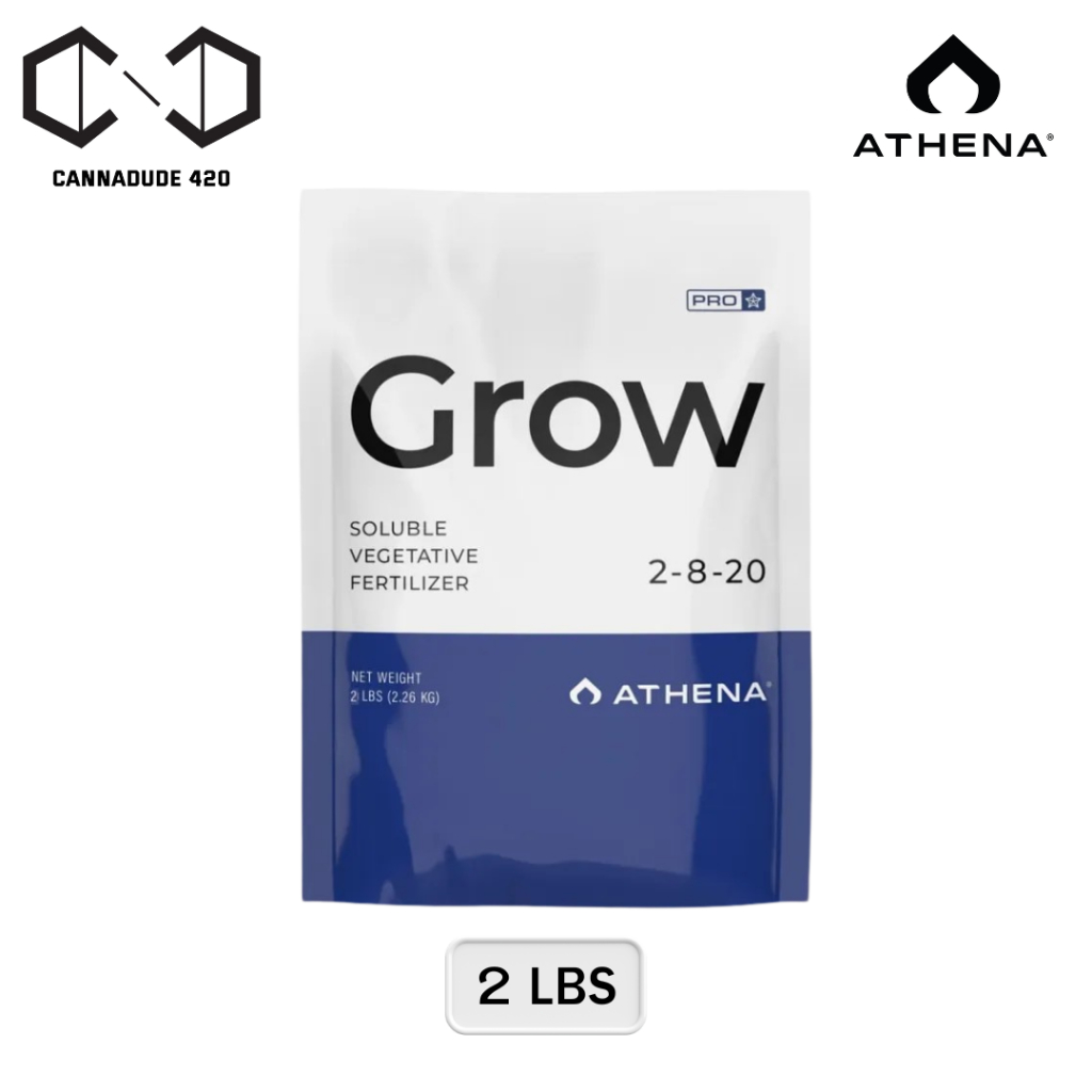 [ส่งฟรี] Athena Pro Grow ปุ๋ยทำใบ ปุ๋ย 20-8-20 ปุ๋ยหลักสารอาหารพืชครบถ้วน รากและใบแข็งแรง ขนาด 2 / 5