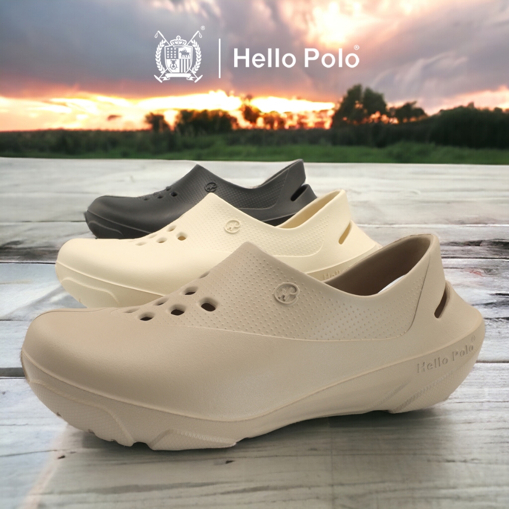 Hello Polo รองเท้าทรงสปอร์ต รุ่น HP8024 รองเท้าทำงาน แฟชั่น ใส่วิ่ง