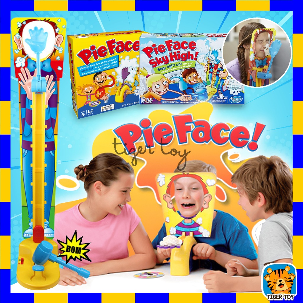 ของเล่นพายเฟส เกมส์ตบหน้า Pie Face Game เกมครอบครัว