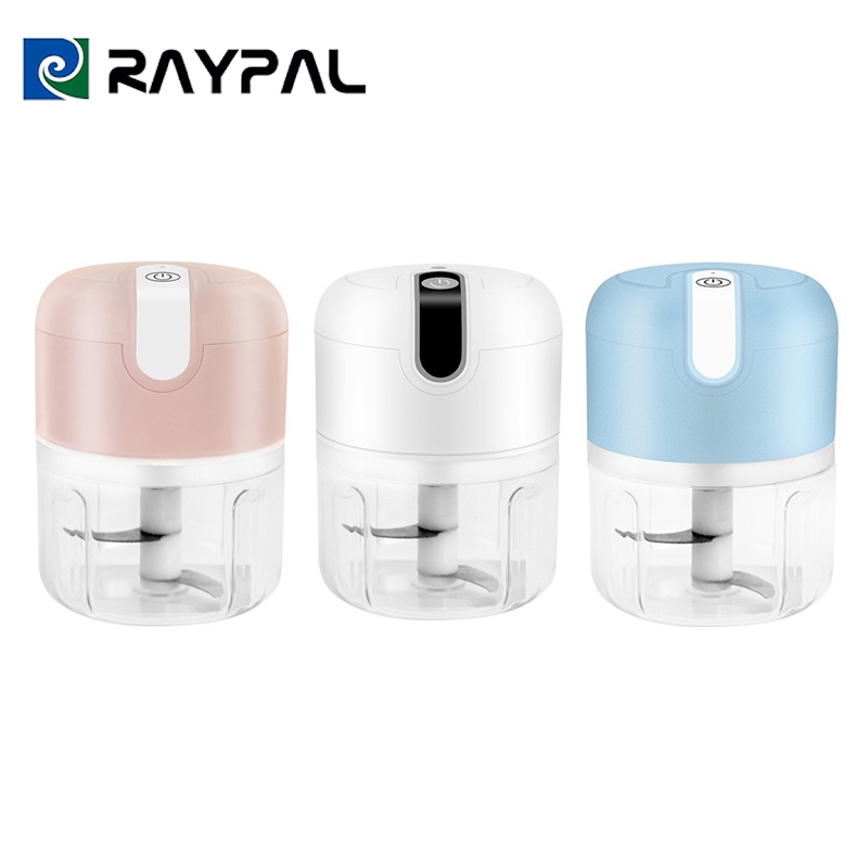 RAYPAL เครื่องปั่นกระเทียม มินิไร้สาย USBเครื่องบดกระเทียม ห้องครัว ปั่นละเอียด ประหยัดไฟ ที่บดกระเทียมไฟฟ้า ที่ปั่นพริก