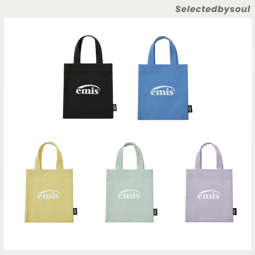 [Preorder] Emis Mini Cotton Eco Bag กระเป๋า Tote นำเข้าจากเกาหลีของแท้100%