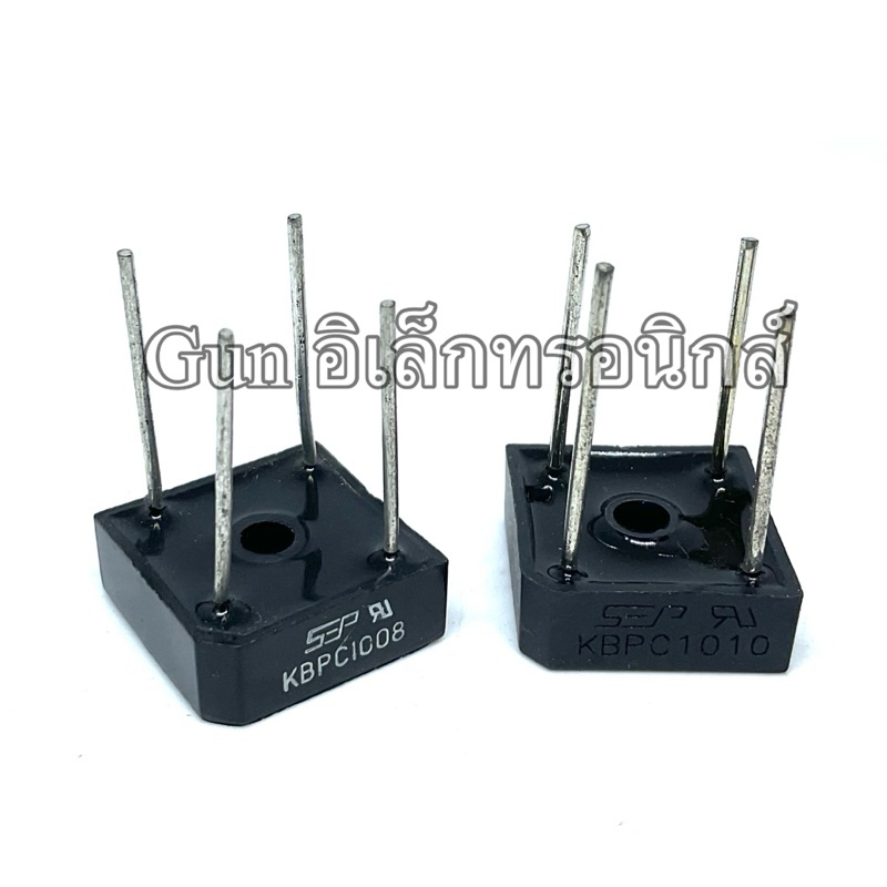 KBPC1008 KBPC1010 Bridge Rectifier ไดโอดบริดจ์ diode 10A800V / 10A1000V วงจรแรงกระแสแปลงไฟAC เป็น DC