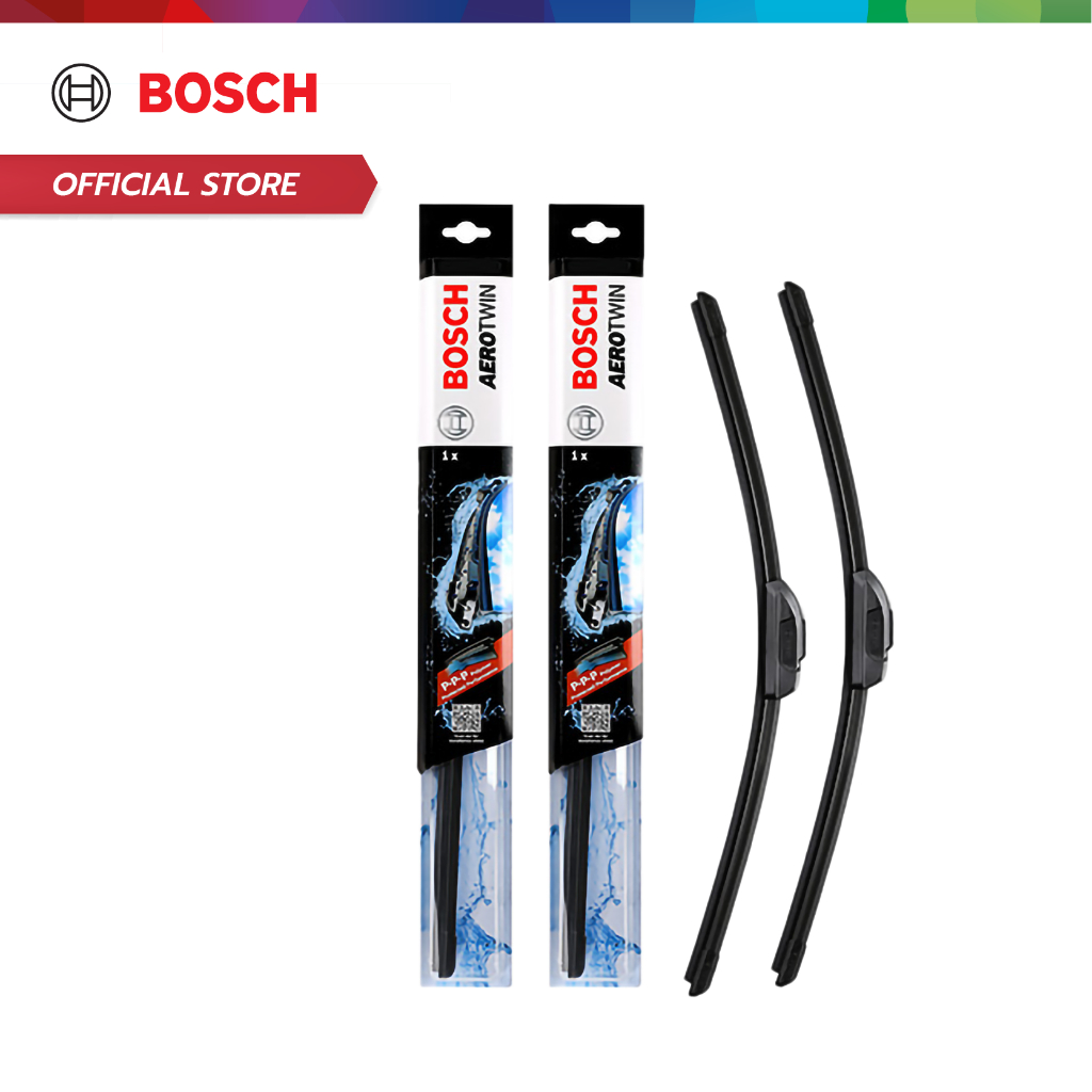 Bosch ใบปัดน้ำฝนไร้โครง รุ่น Aerotwin Retrofit ขนาด 21/19 นิ้ว TOYOTA Hilux Vigo ปี 2002 - 2011 - รูปที่ 2