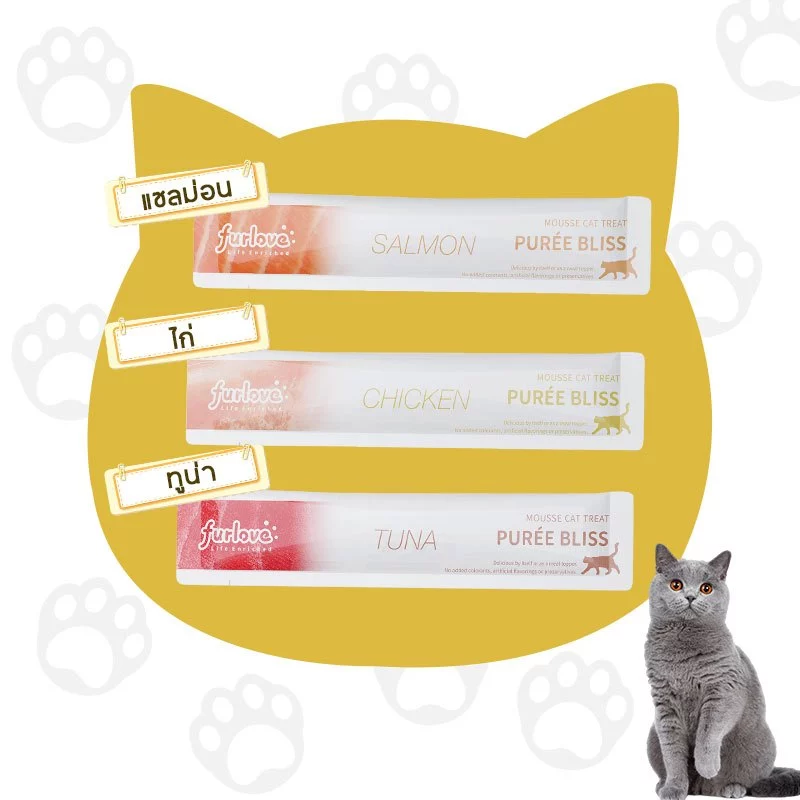 ขนมแมวเลีย FURLOVE โซเดียมต่ำ 15 กรัม thumbnail 5