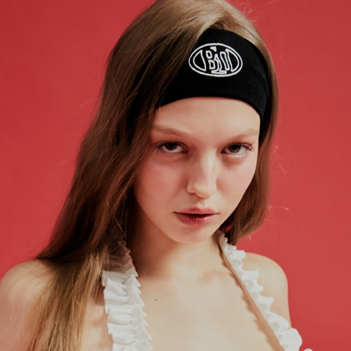 BLACKDOG BKK - SS2422 - BD Headband - ที่คาดผมปัก BD