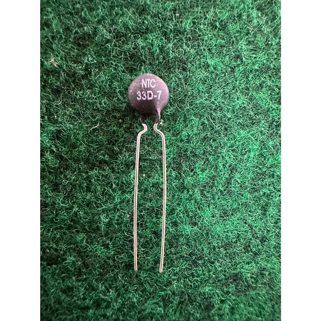 ตัวต้านทานความร้อน NTC  NTC33D-7 , NTC5D-11 , NTC47D-15 , NTC10D-20 , NTC8D-20 , NTC20D-20 , NTC5D-2