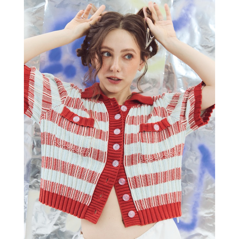 GLOSSIBLE.CO (พร้อมส่ง) PENNYCRUMB SHIRT