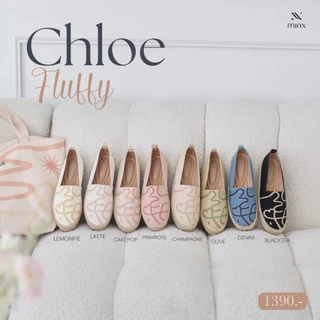 Minx chloe fluffy รุ่นผ้าลายหัวใจ ฉลองครบรอบ 10 ปี minxshoes