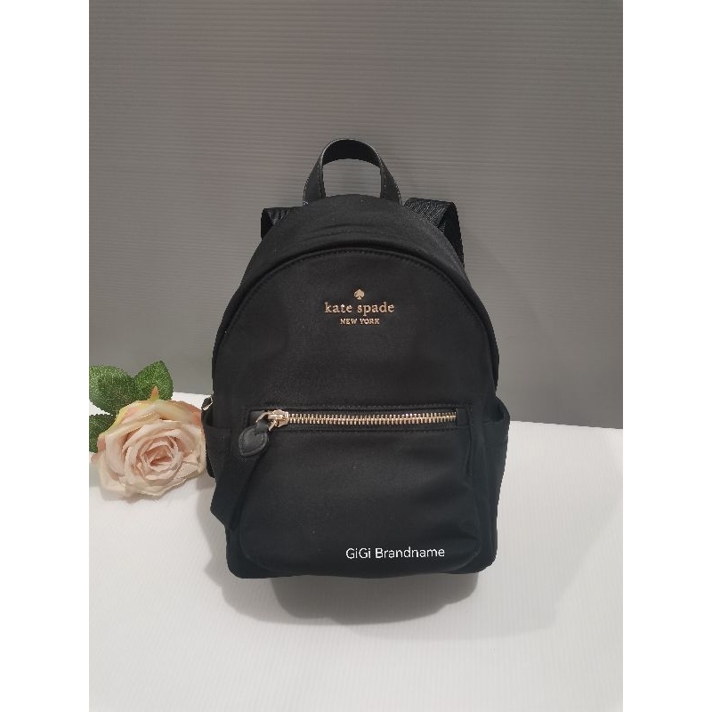 🇺🇸 ของแท้​ 💯 % 🔺Kate Spade Chelsea Mini Backpack Black