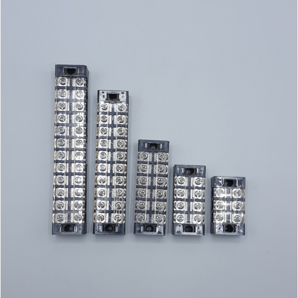เทอร์มินอล Terminal Block  (ยี่ห้อ  KEFA) มี  25A   มีหลายขนาดให้เลือก  3P 4P  6P 10P  12P