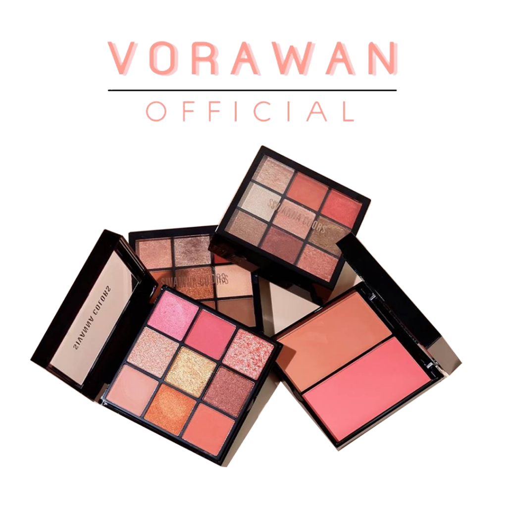 HF4034 𝐄𝐏𝐈𝐂 𝐄𝐘𝐄 𝐀𝐍𝐃 𝐂𝐇𝐄𝐄𝐊 𝐏𝐀𝐄𝐓𝐓𝐄 อายแชโดว์+บลัชออน 2 ชั้น มีกระจกในตลับ