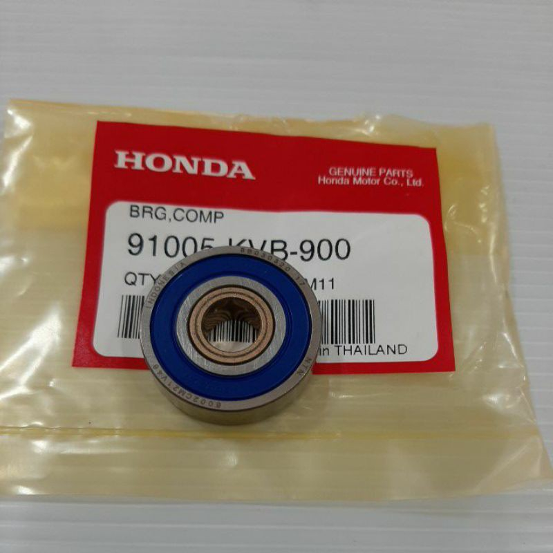 ลูกปืนแคล้ง CLICK ใช้กับ CLICK-125i (12-23) (91005-KVB-900) PCX-125,PCX-150,PCX160,CLICK-150Iทุกรุ่น/และกิ๊บล็อคแท้ศูนย์