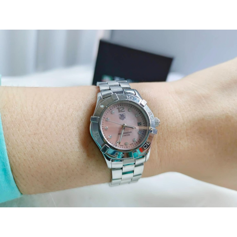 นาฬิกา Tag Heuer Aquaracer Pink Pearl Diamond Lady ของแท้