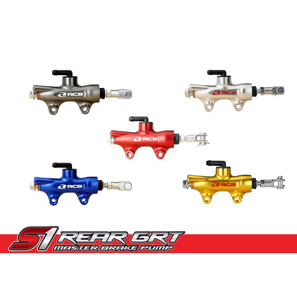 ปั๊มกระทุ้งเบรคหลัง RCB GRT MASTER BREAK PUMP / S1 GRT MASTER BREAK PUMP ของแท้ พร้อมส่ง🇹🇭🇹🇭🇹🇭!!!!