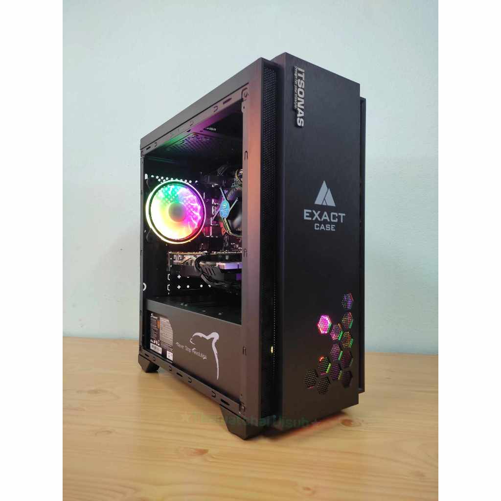 คอมประกอบ  Cpu i7-4790S / Ram 16g / Rx580 8g 2048sp / SSD 512g / Psu 520w 80+ / By AJ Computer