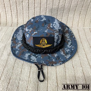 หมวกปีกสั้น ทหารอากาศ ทอ. ถักเชือกพาราคอร์ส PARACORD (6F3)  …