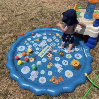 [พร้อมส่ง] สระน้ำพุเด็ก ถาดน้ำพุ มี 2 ขนาด ไม่ต้องเป่าลม กิจ…