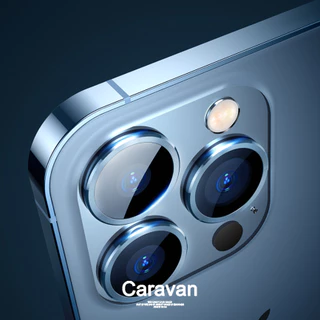 Caravan Crew (1ชิ้น)ฟิล์มเลนส์กล้อง for ไอโฟน 16 11 PRO MAX 12 MINI 13 14 15 PLUS ฟิล์มเลนส์กล้อง ฟิล์มกันรอยกล้อง