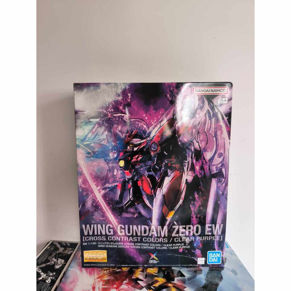 [P-Bandai] MG 1/100 Wing Gundam Zero EW Ver. Ka (Cross Contrast Color / Clear Purple)