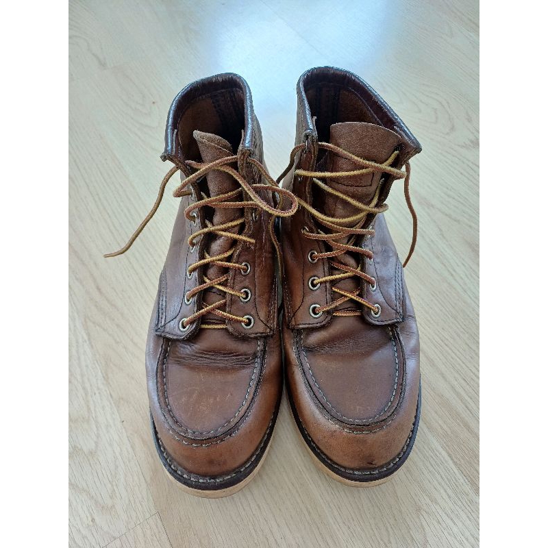 รองเท้ามือสอง VINTAGE RED WING MOС TOE🥾
Made in USA🇱🇷

SIZE 7.5E วัดจริงยาว 26 CM