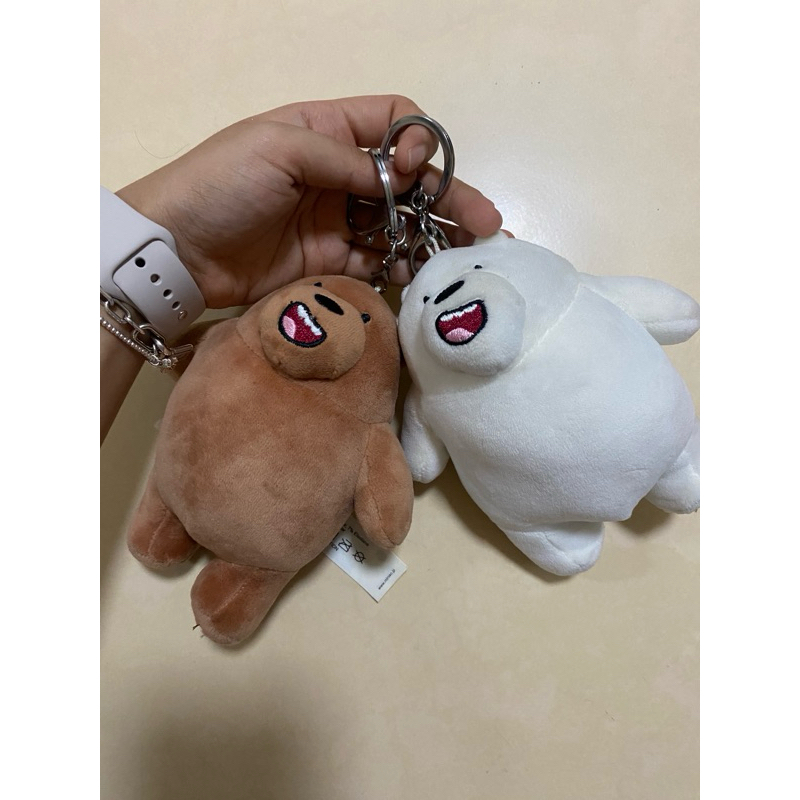 พวงกุญแจ We bear bear ของ miniso มือสอง