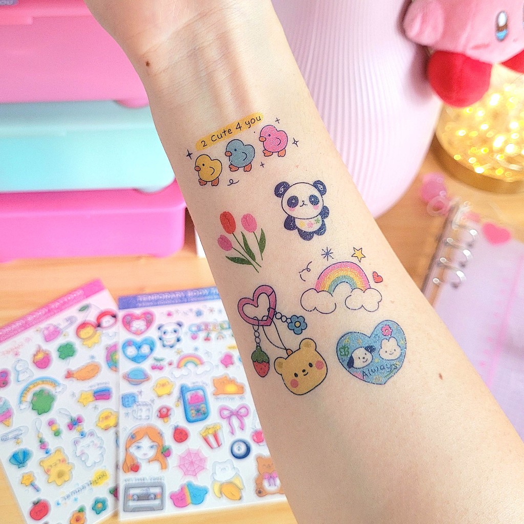 Tattoo สติ๊กเกอร์รอยสักกันน้ำ Body Tattoo